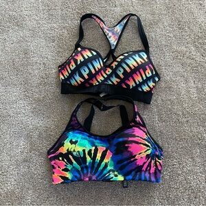 2 Pink Sport Bras